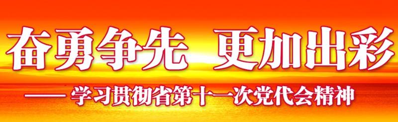 奮勇爭先，更加出彩——學習貫徹省第十一次黨代會精神